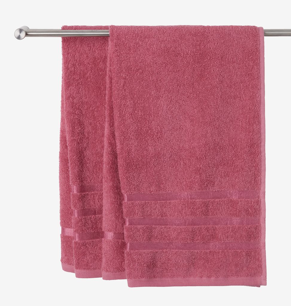 Hand towel YSBY 50x90 pink - JYSK
