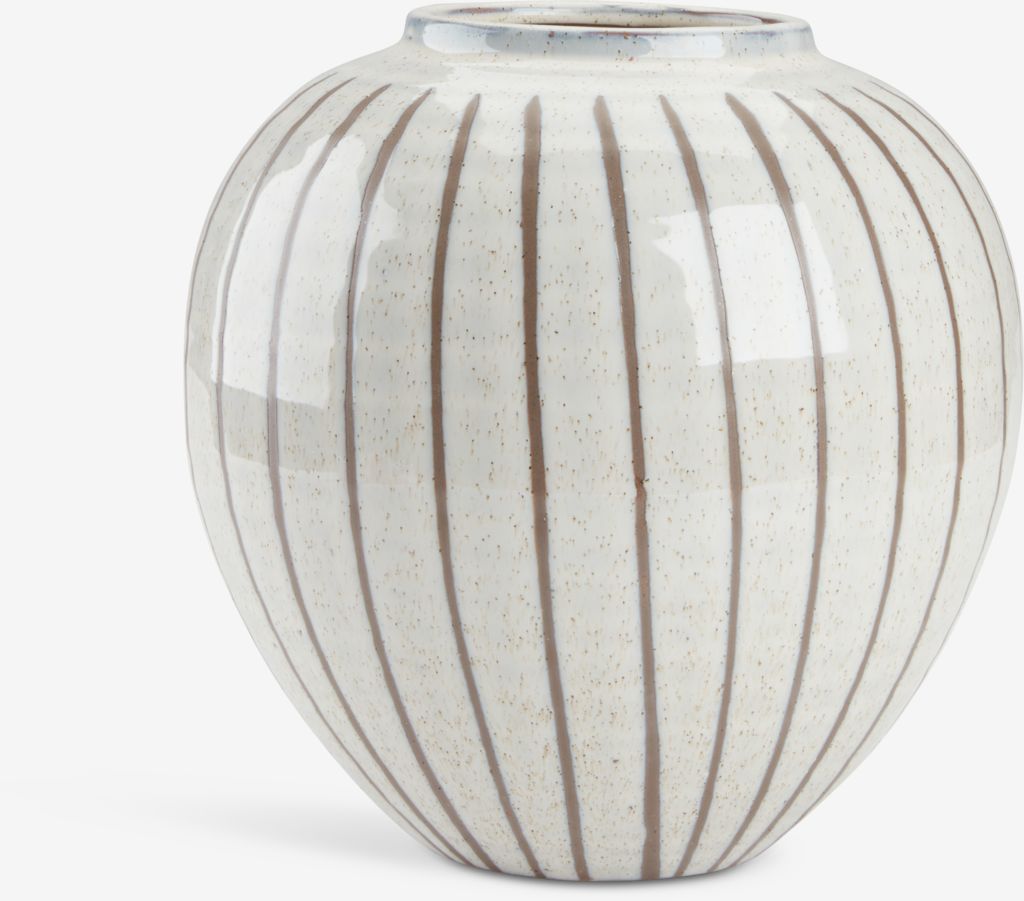 Vase SOFUS D21xH21cm grey/brown - JYSK