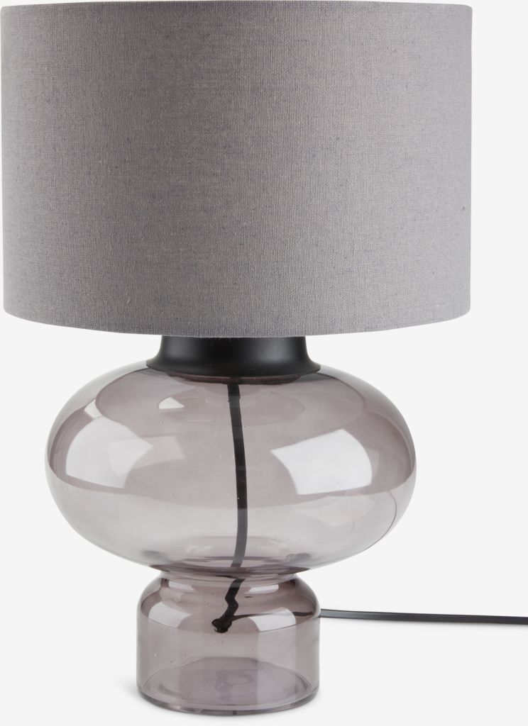 Table lamp EDMUND D25xH35cm grey - JYSK