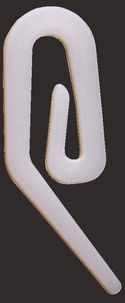 Curtain hooks standard 50 pack white - JYSK