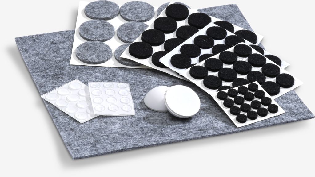 Felt pad EGET 100 pcs felt/poly - JYSK