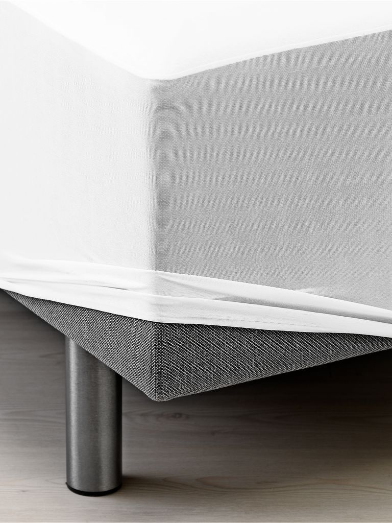 Waterproof Fitted sheet GUNN Single white - JYSK