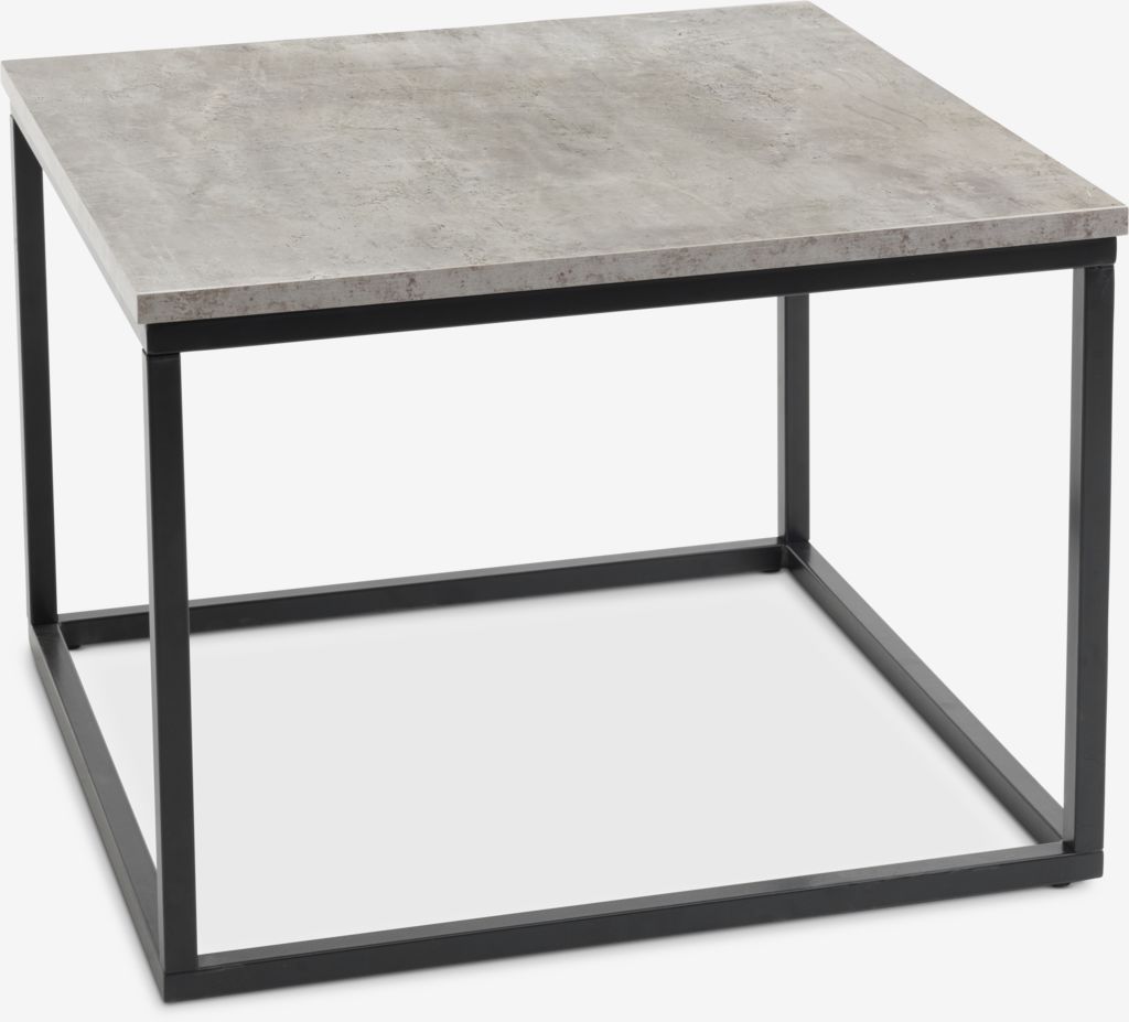 End table DOKKEDAL 60x60 concrete color - JYSK