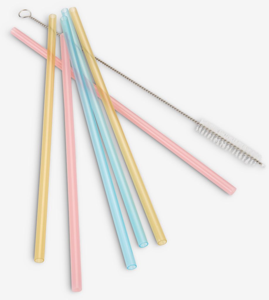 Straws CHARLIE L22cm pack of 6 - JYSK
