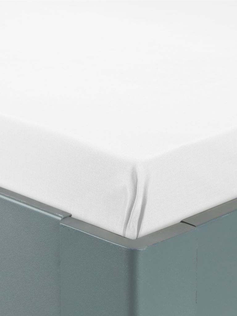 Flat sheet ELISABETH Single white - JYSK