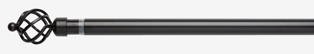 Curtain pole PRESTINE CAGE 120-210cm - JYSK