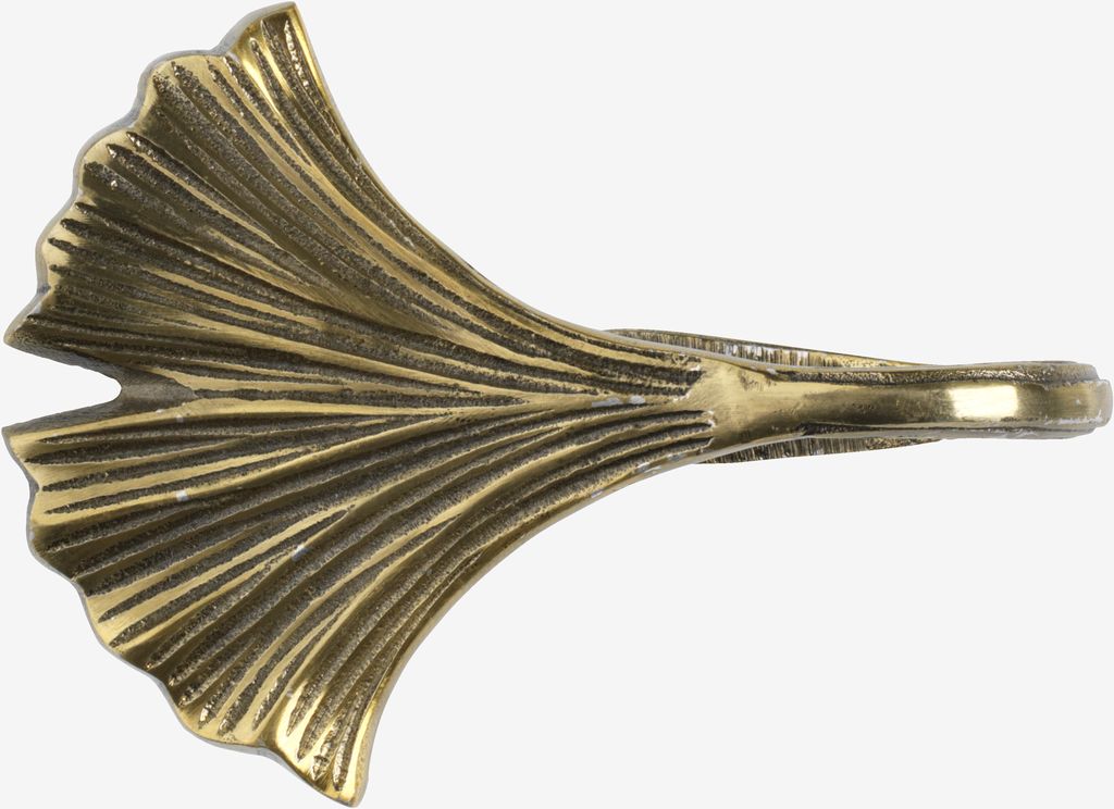 Tie back FJERGEN leaf brass - JYSK