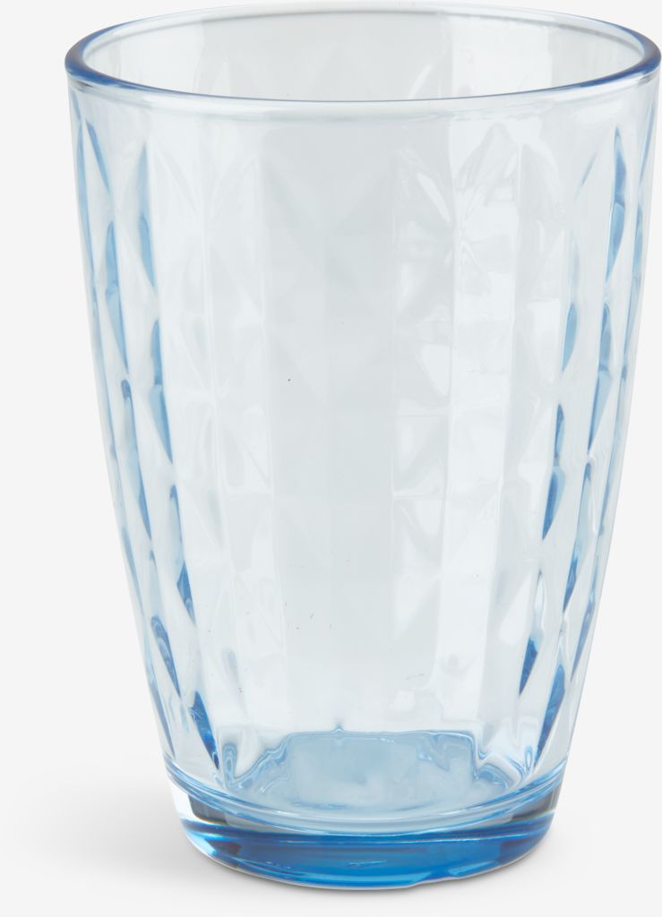 Drinking glass SIGBERT 415ml blue - JYSK