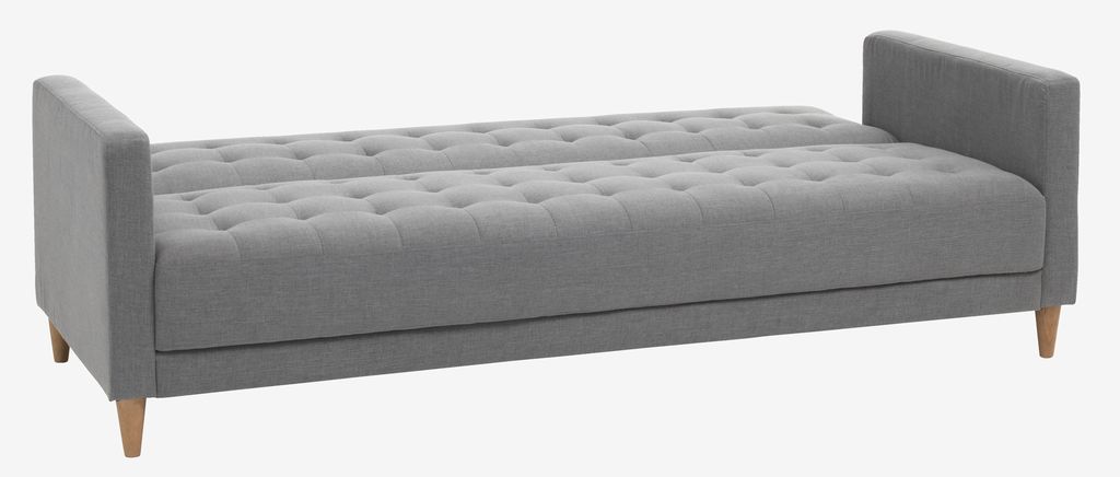 Sofa bed FALSLEV grey fabric - JYSK