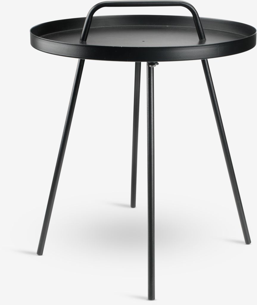 Side table IDRE D45xH52 black - JYSK