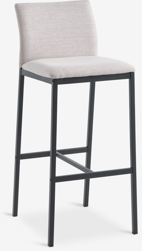 Bar stool ARNUM beige/black - JYSK