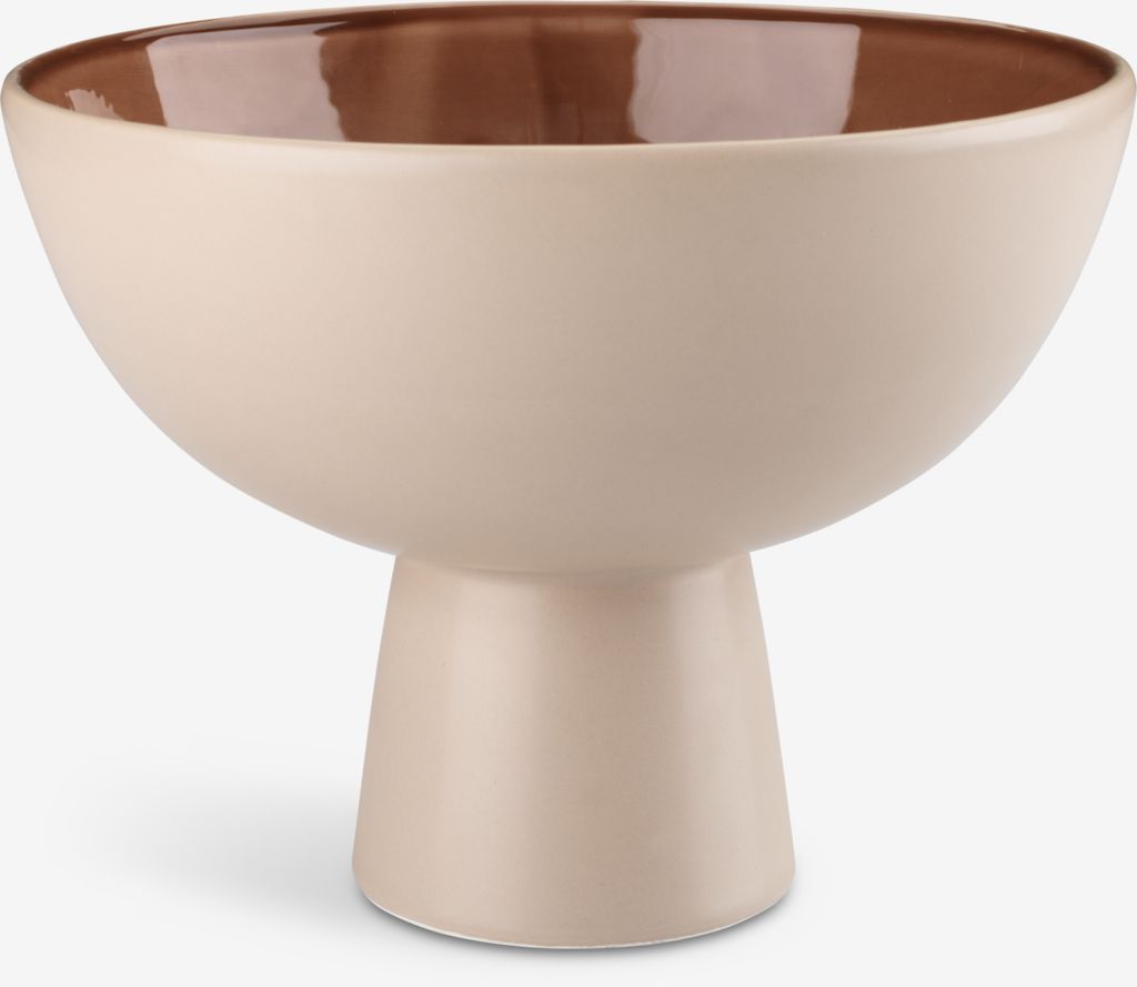 Bowl CHRIS D21xH16cm beige/terracotta - JYSK