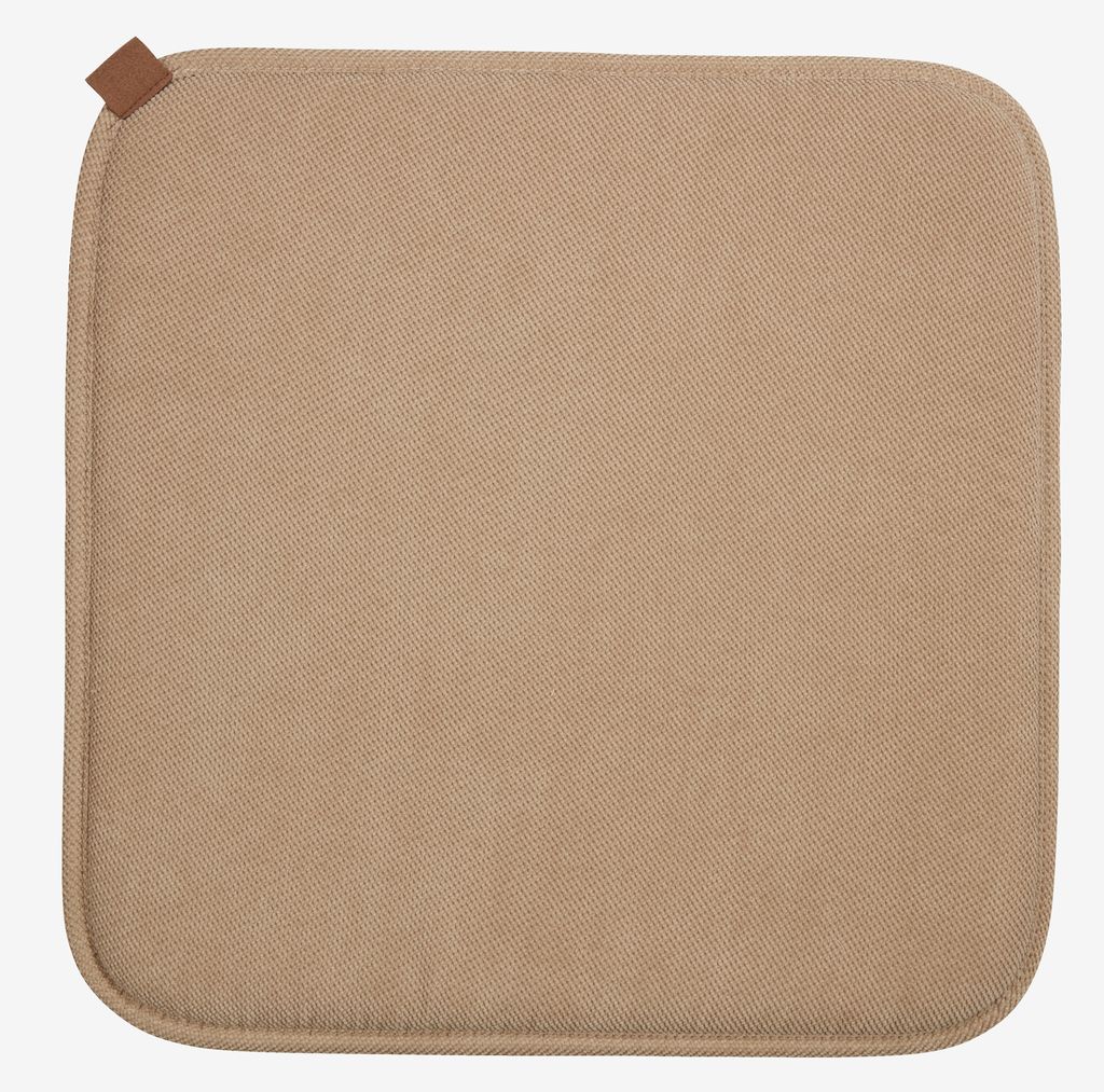Seat pad LOMME 38x38x2 beige - JYSK