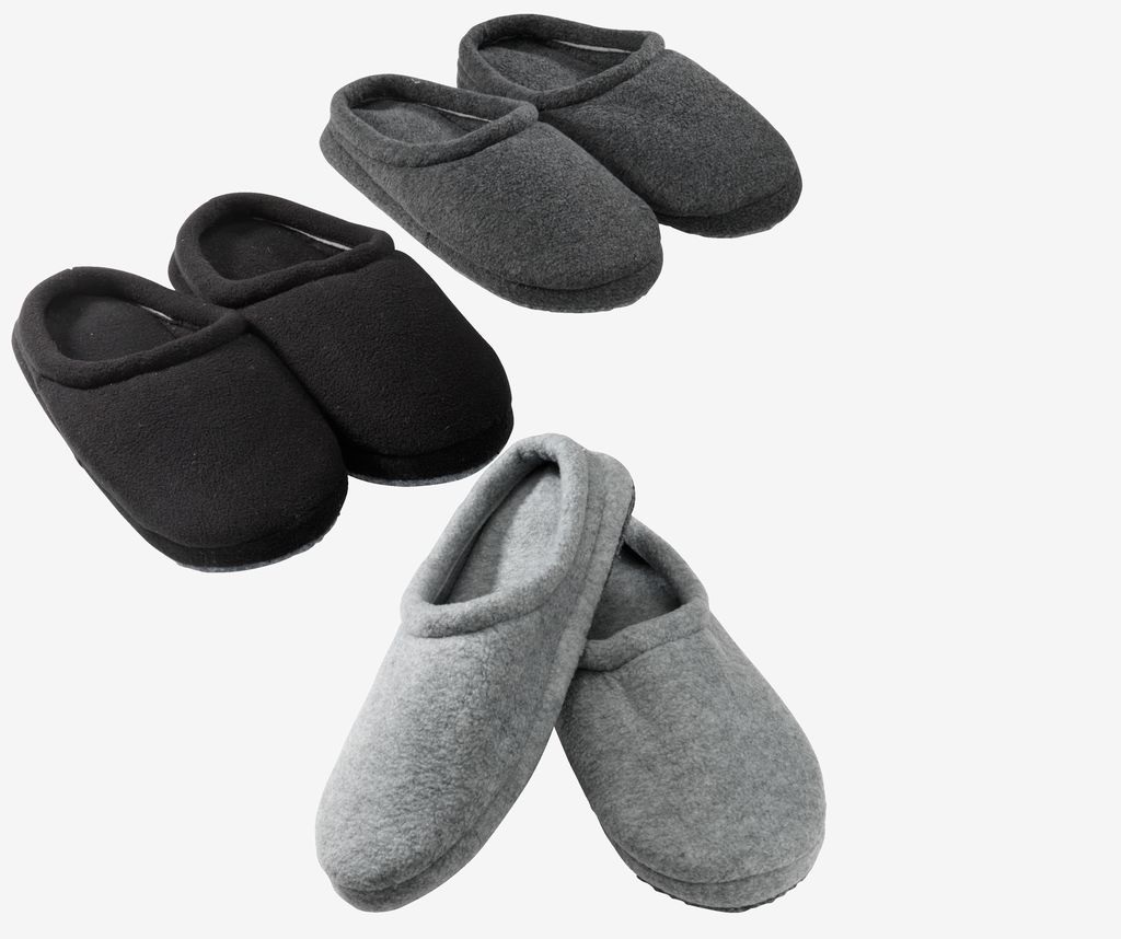 Slippers REIDULF size 3-10u00bd fleece asstorted - JYSK