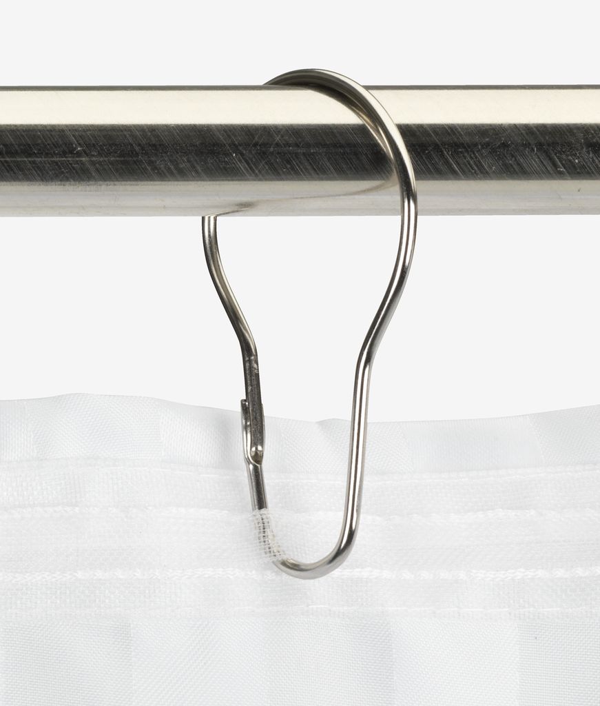 Shower curtain ANEBY 180x230 white - JYSK