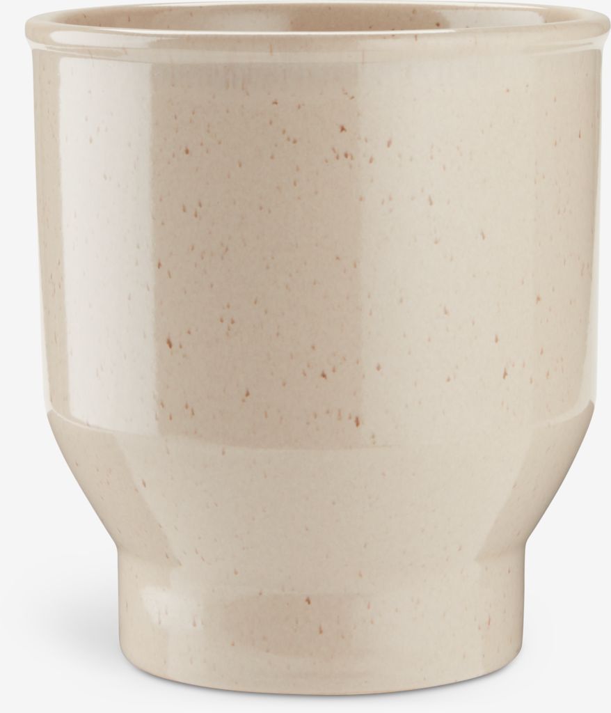 Plant pot ADAM D15xH17cm beige - JYSK