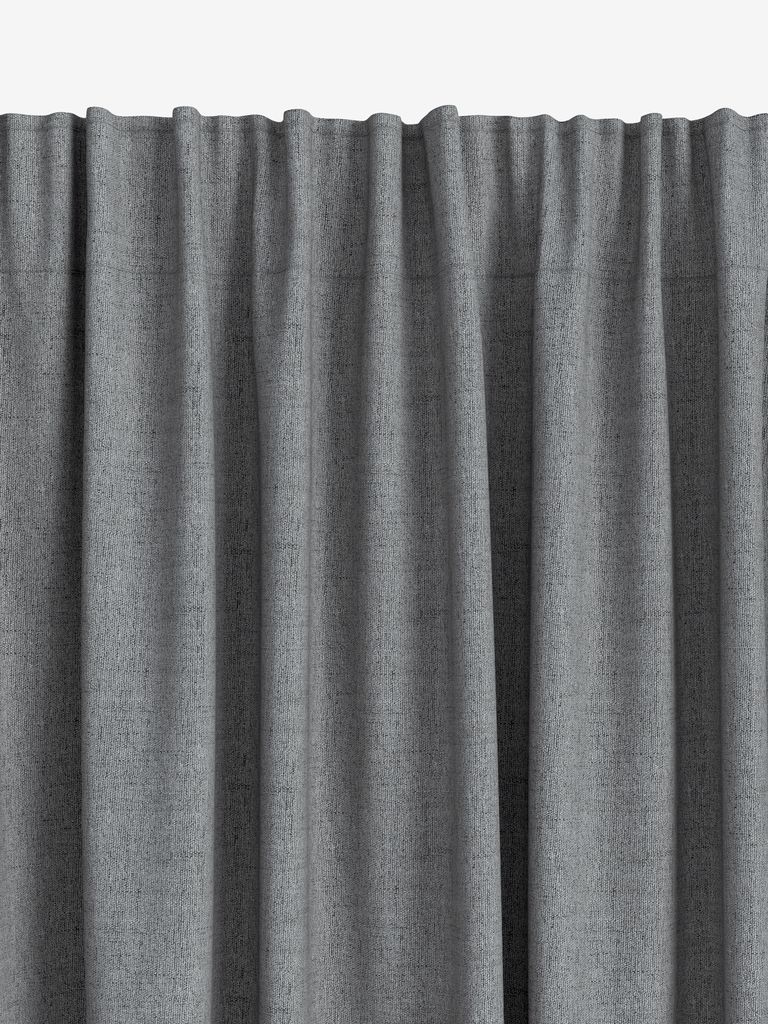 Blackout curtain ALDRA 1x140x175 grey - JYSK