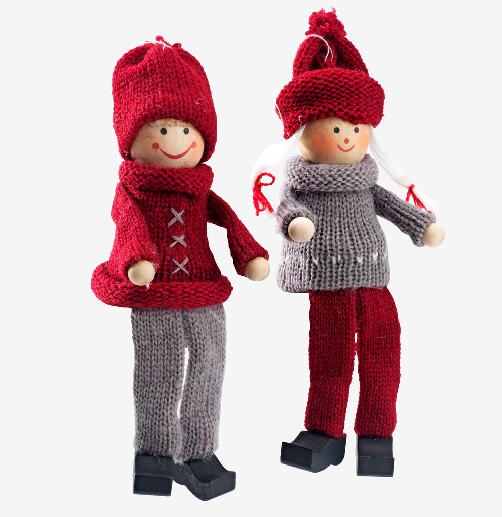 Christmas elf EIR H10cm pack of 2 - JYSK