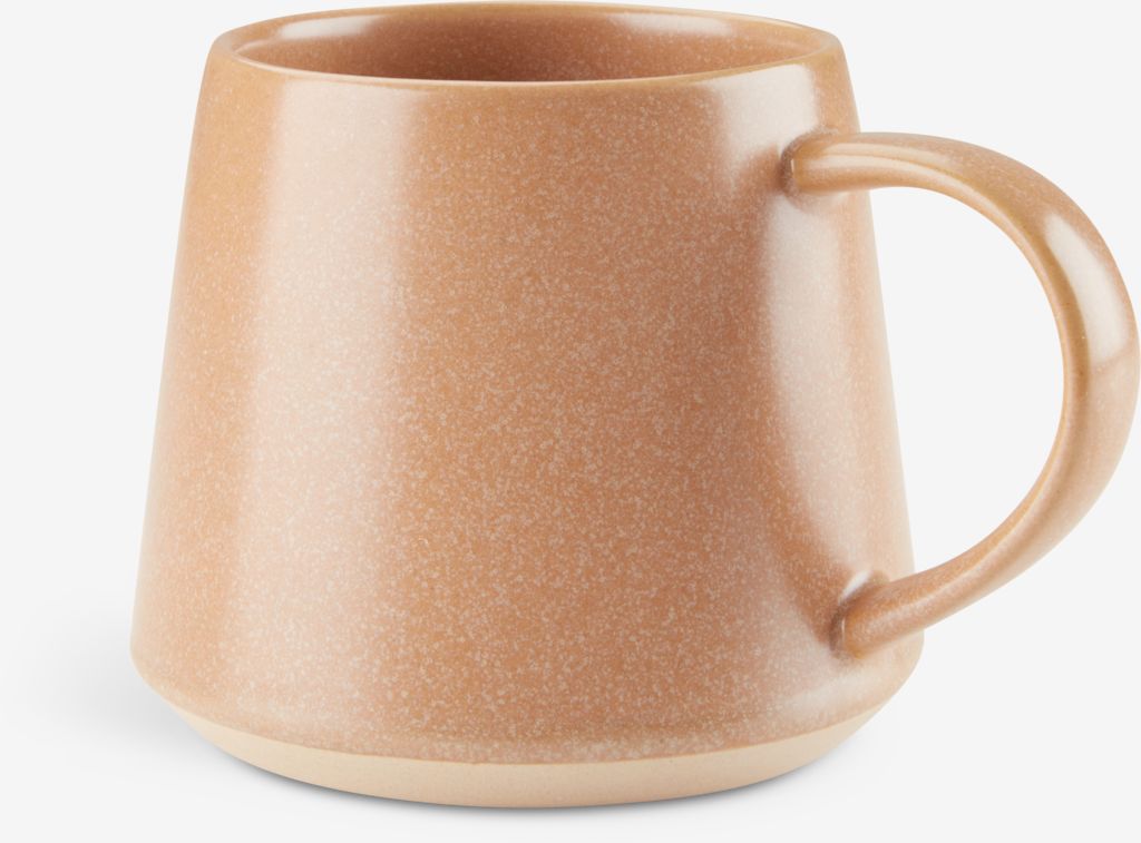 Mug OLLE 33cl D10xH9 cm brown - JYSK