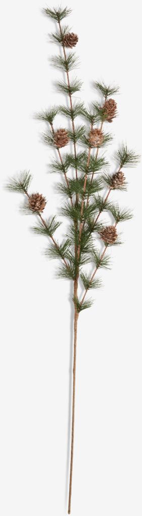 Twigs DANBURIT W20xL5xH80cm green with pinecones - JYSK