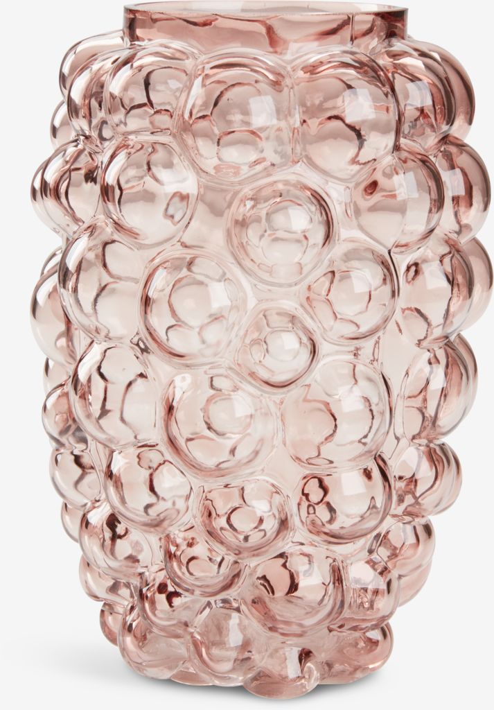 Vase CASPER D17xH24cm pink - JYSK