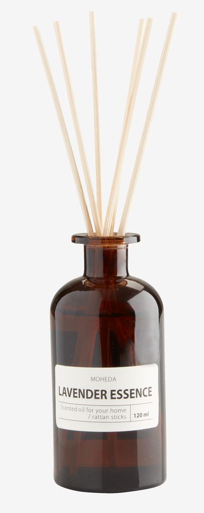 Reed diffuser MOHEDA lavender essence 120ml - JYSK