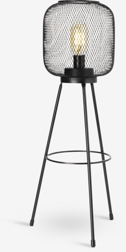 Battery lamp VANNRIKSE D24xH59cm black - JYSK