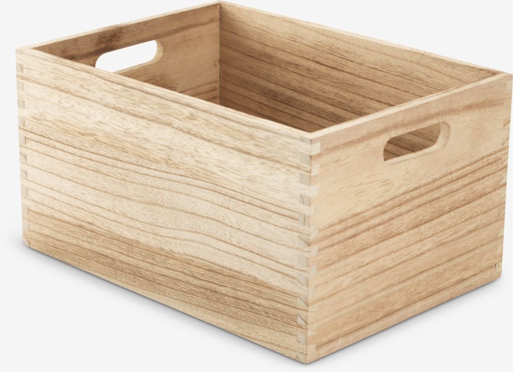 Basket THORMOD W24xL34xH18cm natural - JYSK