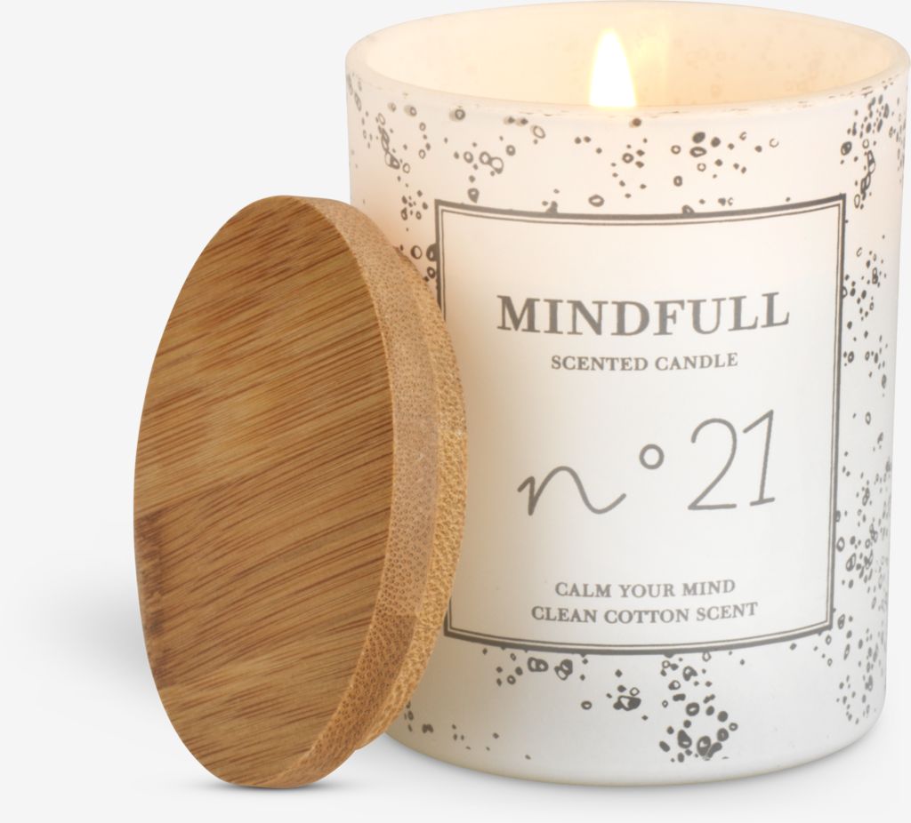 Scented candle ANTON D7xH9cm w/lid - JYSK