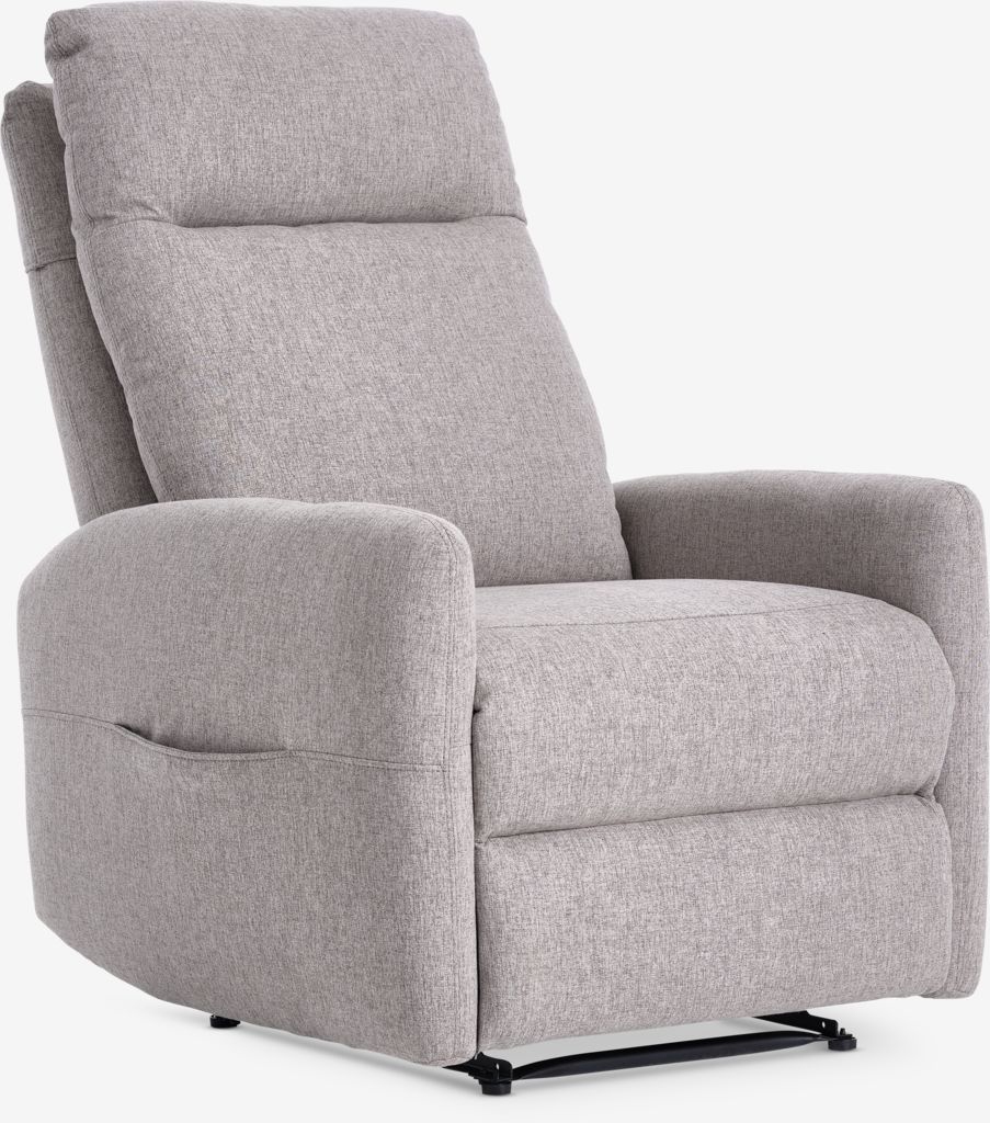 Massage chair VONSILD light grey fabric - JYSK