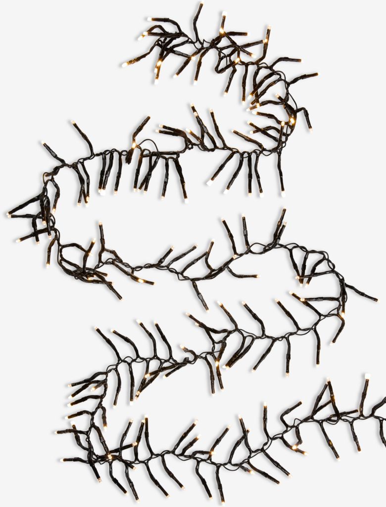 LED cluster string lights KORNSTEN with 2000 LED w/time - JYSK