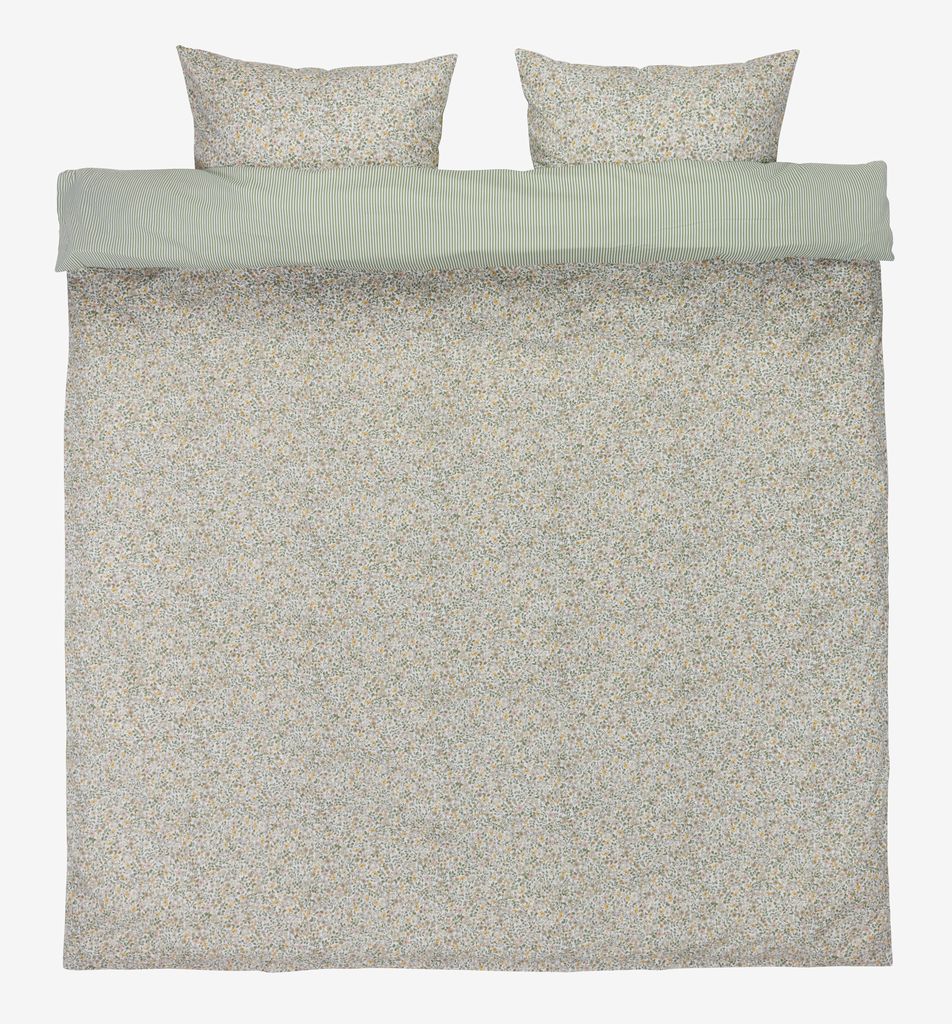 Duvet cover set JOSEFINE Double green - JYSK