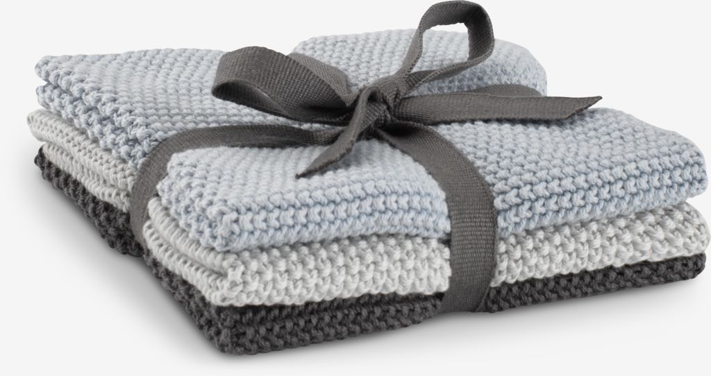 Dishcloth LOKE W25xL25cm pack of 3 - JYSK