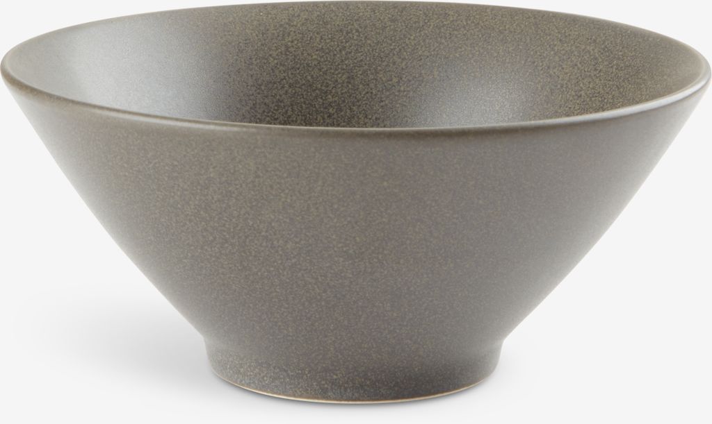 Bowl KARSTEN D13xH6cm grey - JYSK