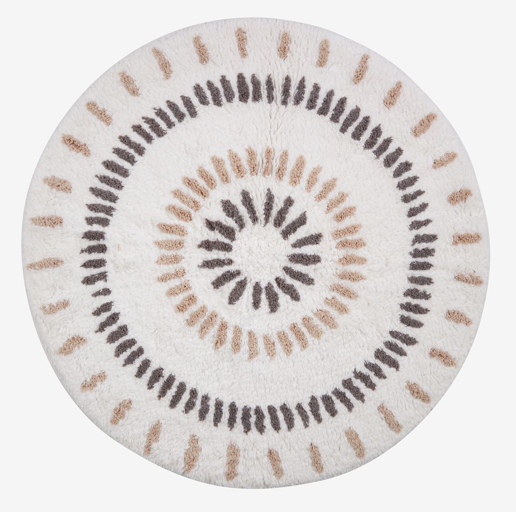 Bath mat MUNKFORS D65cm natural - JYSK