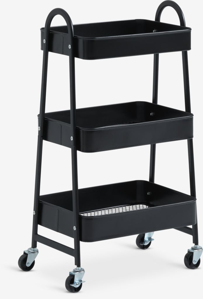 Trolley KANSTRUP black - JYSK