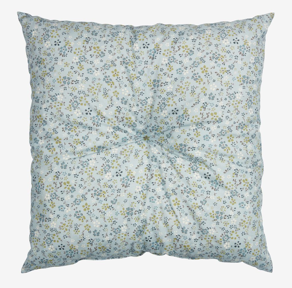 Seat pad SELJE 40x40x8 light blue - JYSK