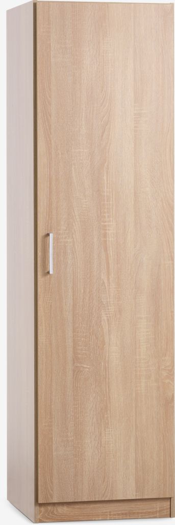 Wardrobe FANDRUP 50x176 1 door light oak colour - JYSK