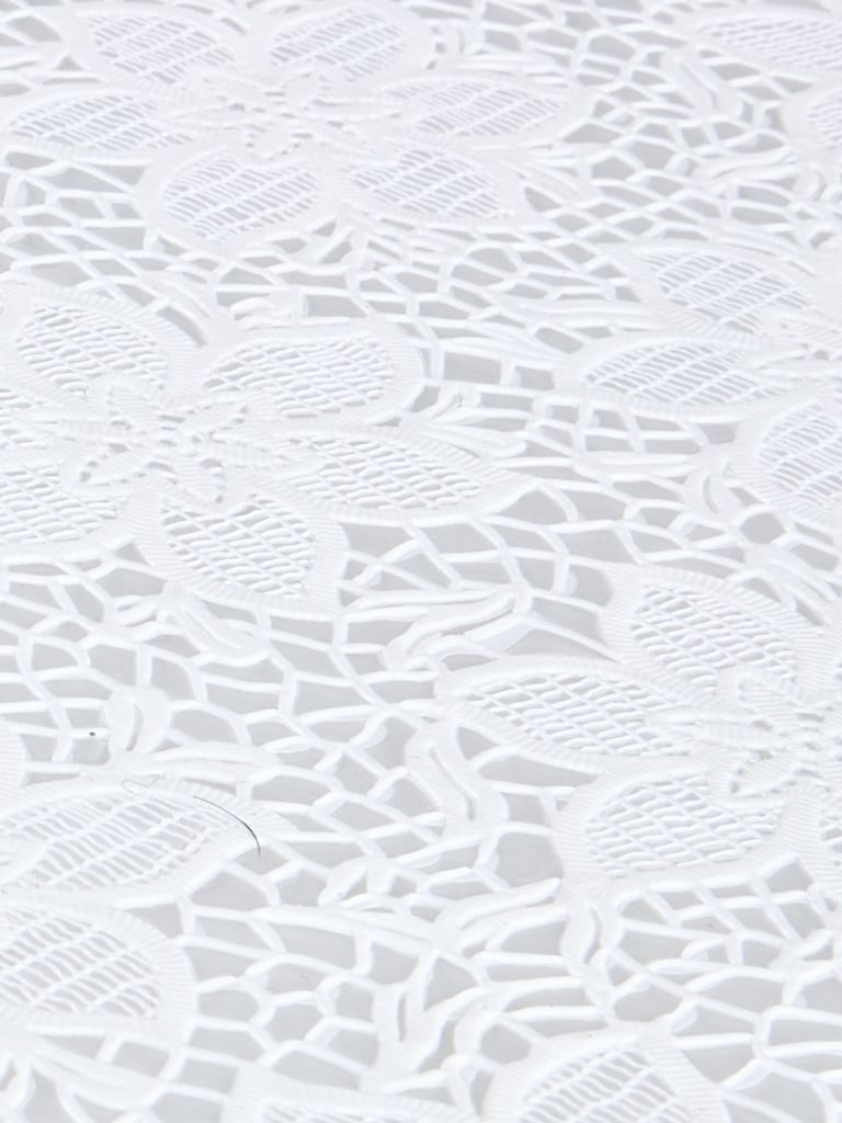 Vinyl tablecloth ALPESTILKE 140cm white - JYSK
