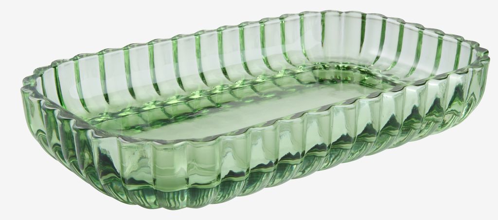 Tray KATTARP 12x19cm green - JYSK