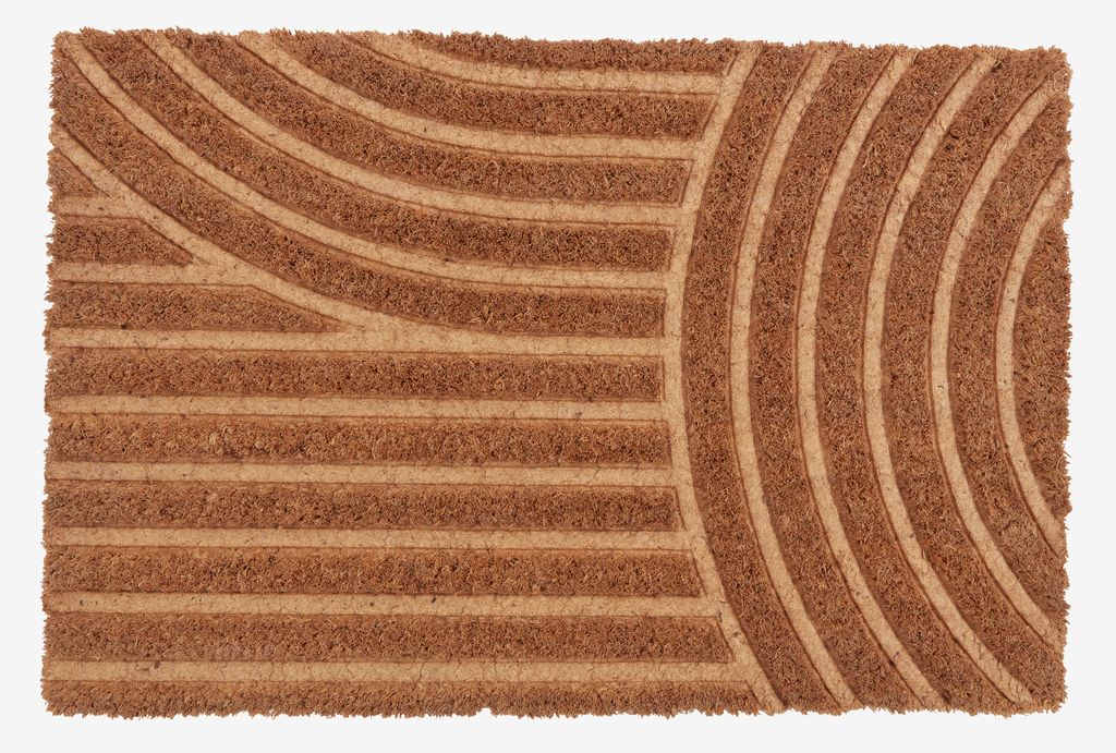 Doormat VASSARV 40x60 coir natural - JYSK