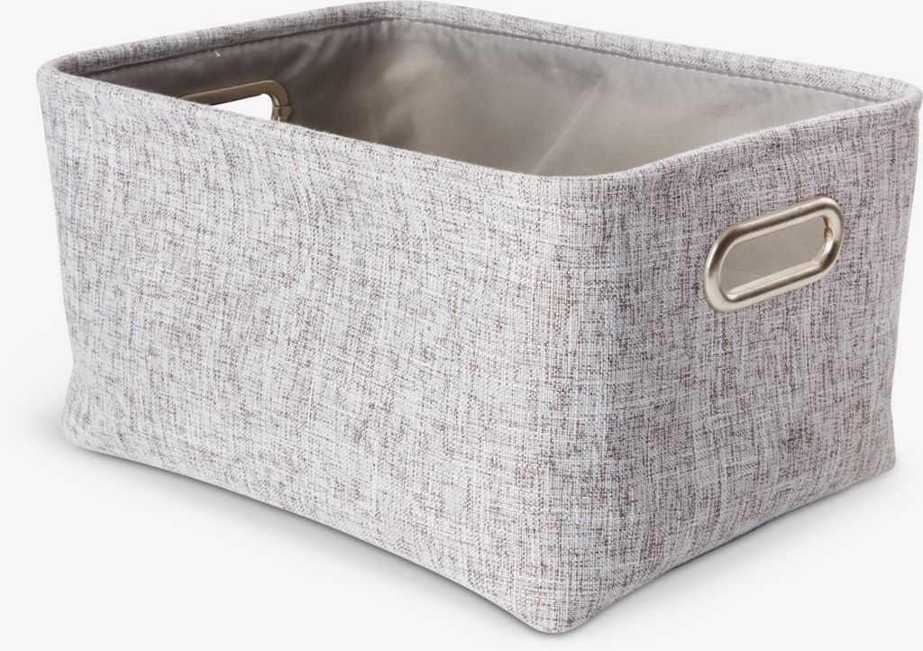 Basket ELIS W26xL36xH20cm grey - JYSK