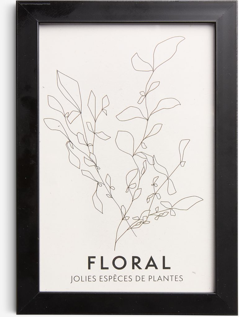 Picture frame VALTER 10x15cm black - JYSK