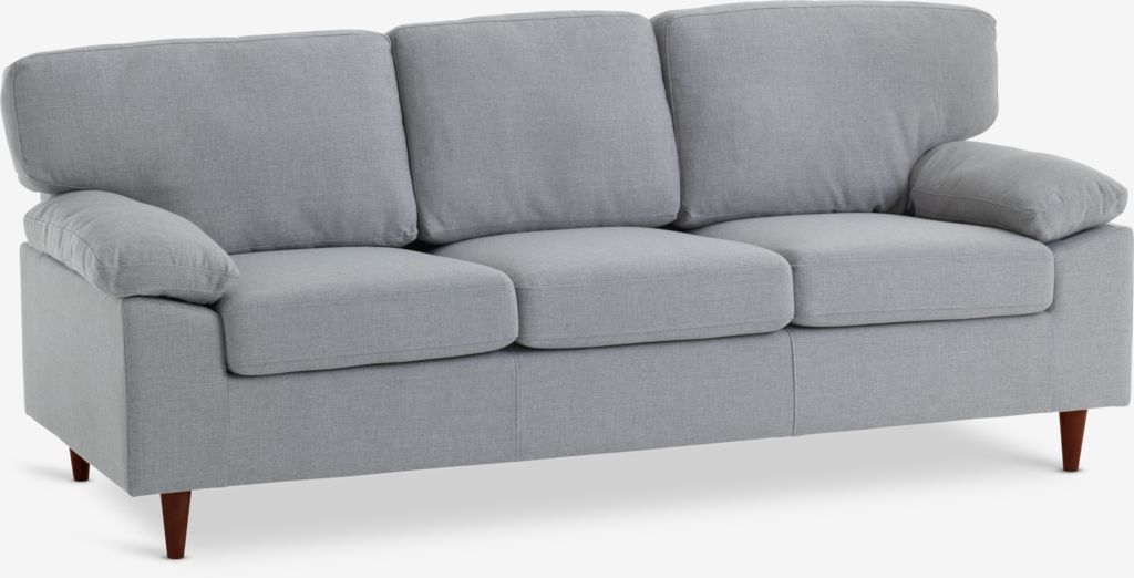 Sofa GEDVED 3-seater light grey - JYSK