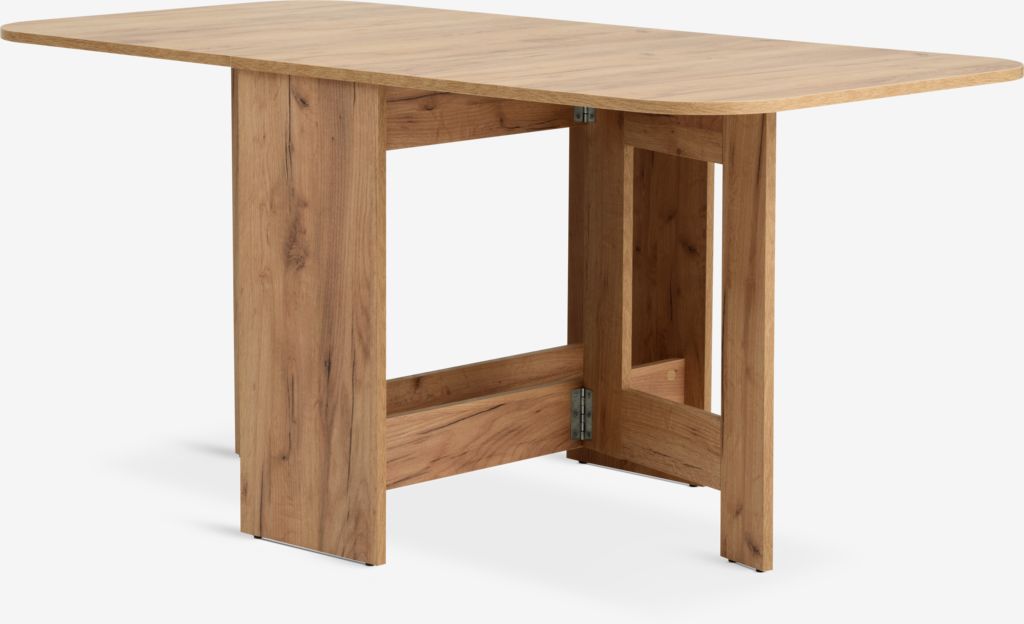 Dining table ALLING 80x100/163 oak colour - JYSK