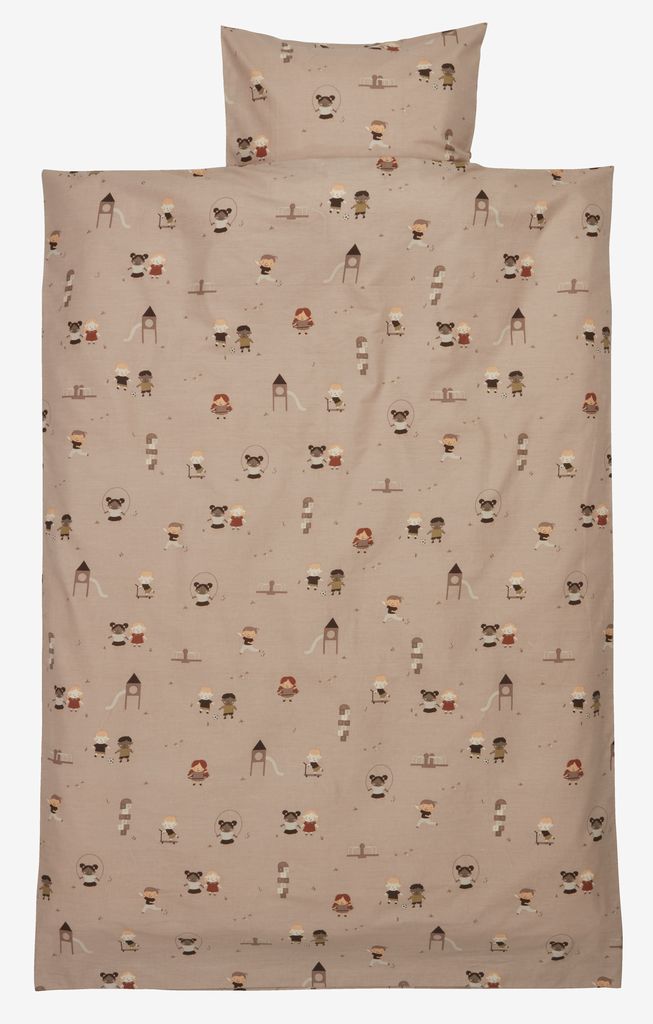 Junior duvet cover set ALVHILD 100x140 sand - JYSK