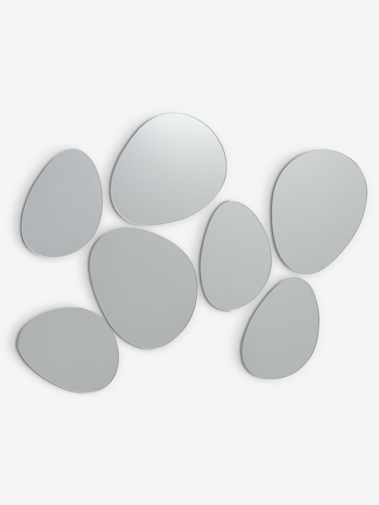 Mirror KALVEHUSE ellipse Set of 7 - JYSK