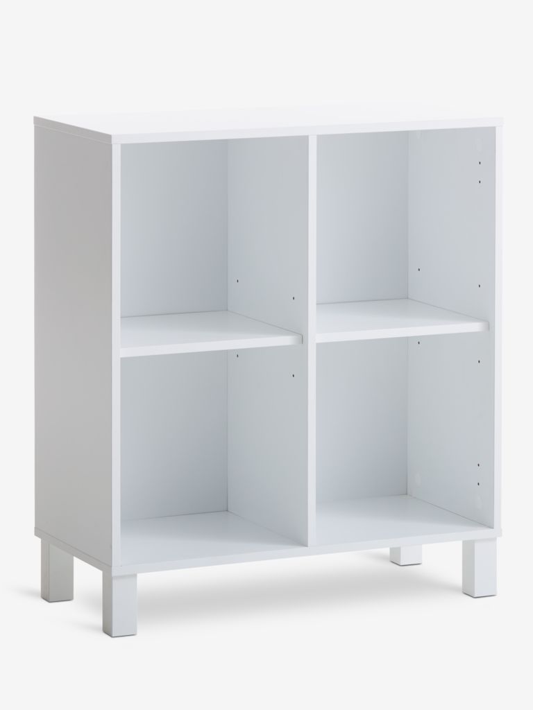 Cabinet SKALS 4 compartments white - JYSK