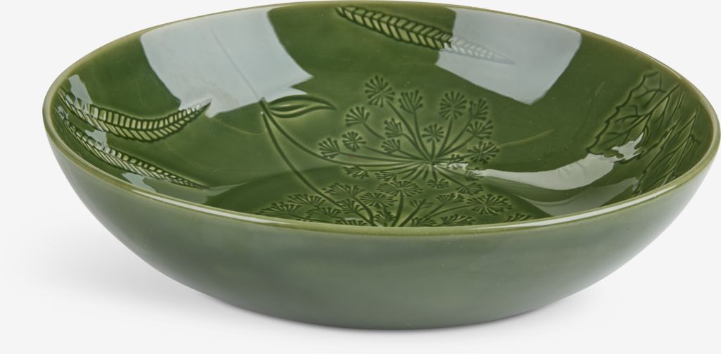 Bowl SEBASTIAN D30xH8cm green - JYSK