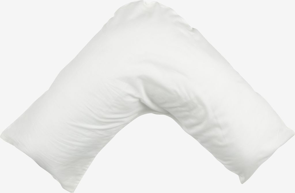 Pillowcase LONE 58x75x20 v-shaped white - JYSK